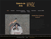 Tablet Screenshot of galeriavisol.com